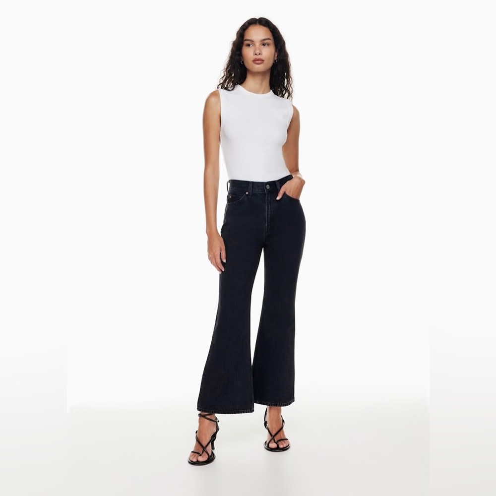 Denim Forum The Marlene '60s High Rise Flare - Picture 2 of 12